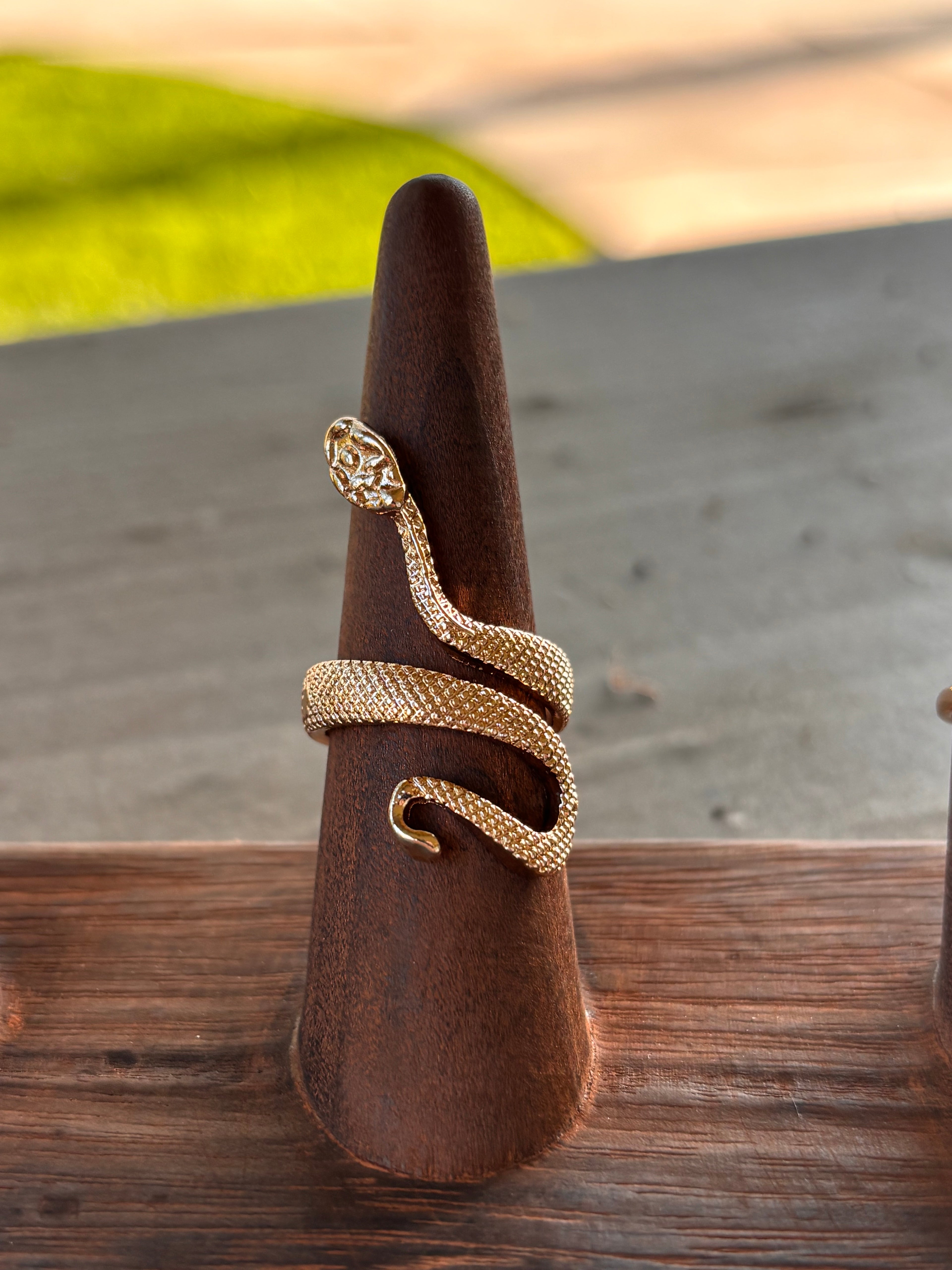 The Seraphina Snake Ring